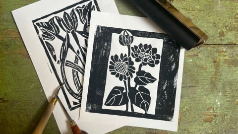 Linómetszet // Három alkalmas felnőtt workshop